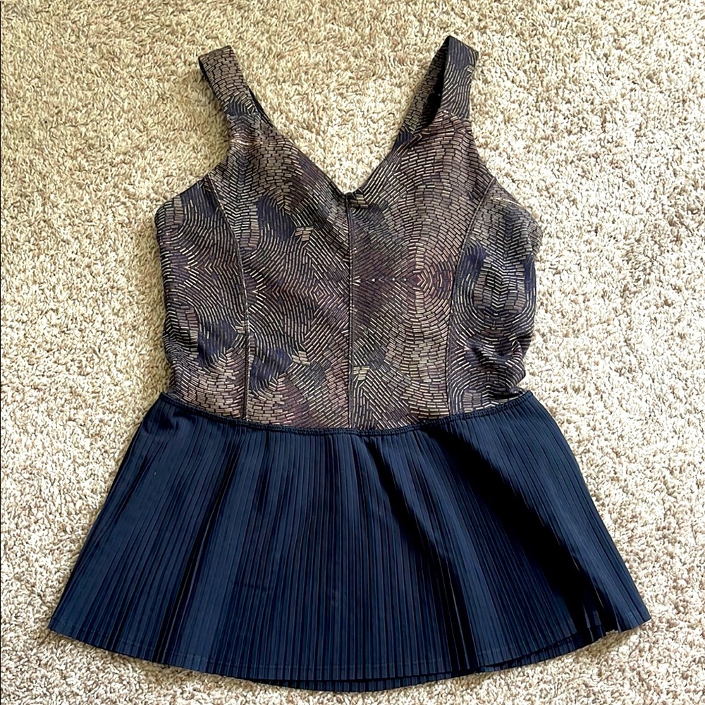 Lululemon peplum sports bra top